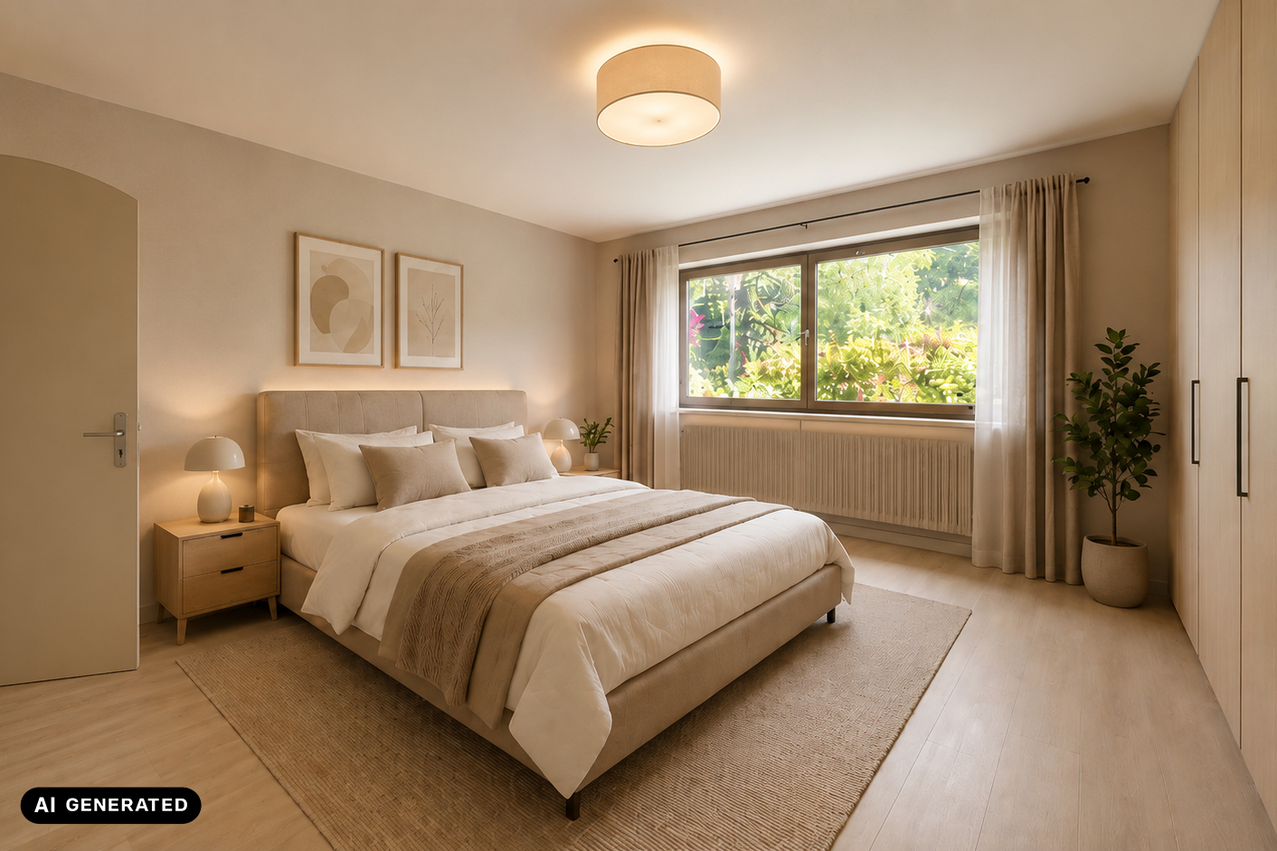 Visualisierung Schlafzimmer