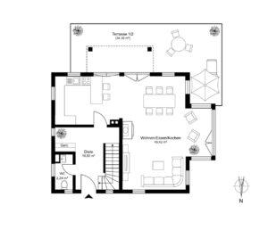 Grundriss Erdgeschoss