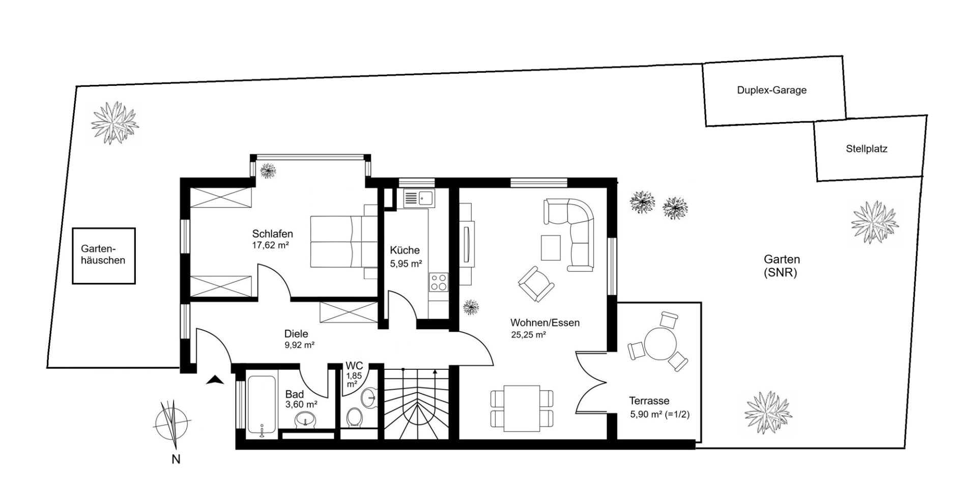 Grundriss EG